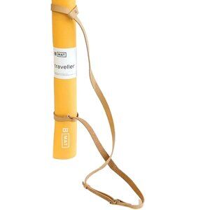 B YOGA THE MAT STRAP Vegan Leather Natural